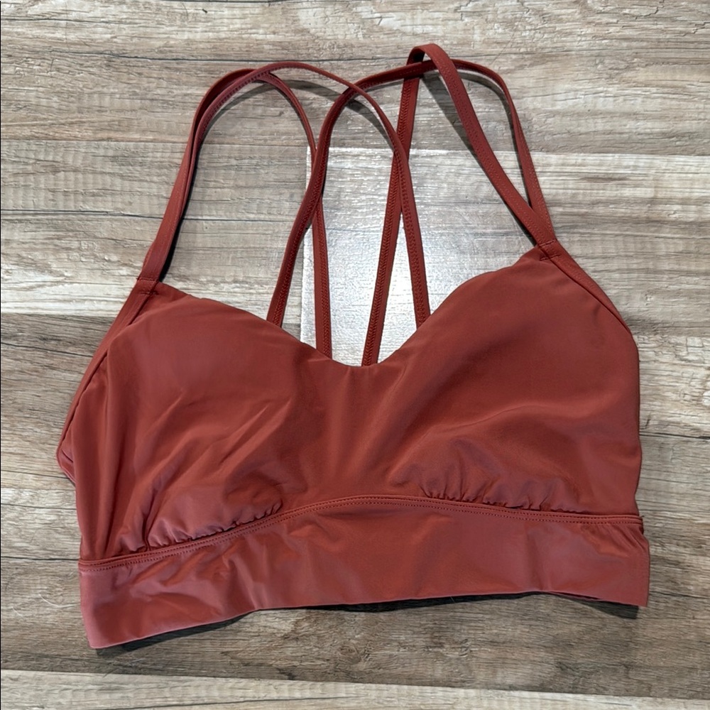 Women's all in motion Rust Bralette